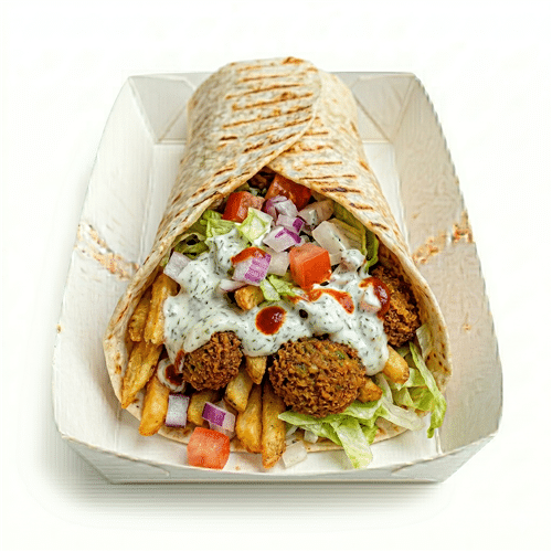 Dürüm falafel