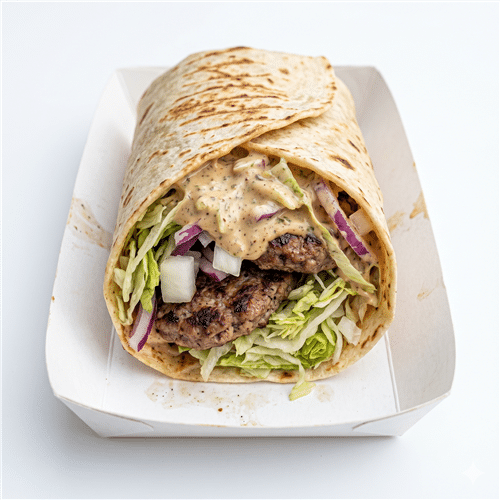 Dürüm hamburger