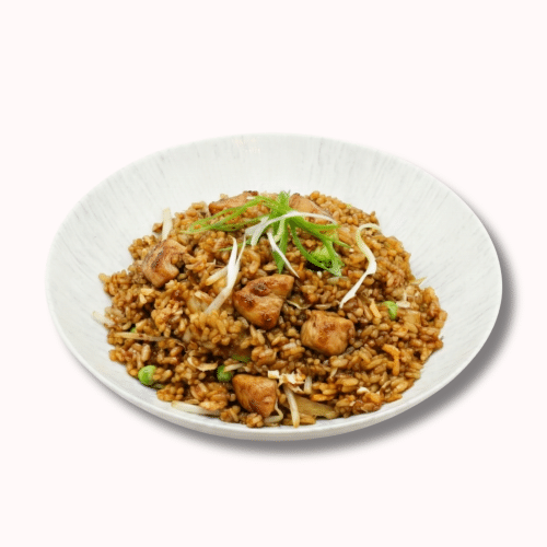 Gebakken rijst met kip