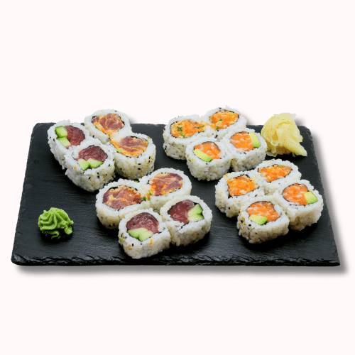 In-out mix zalm en tonijn