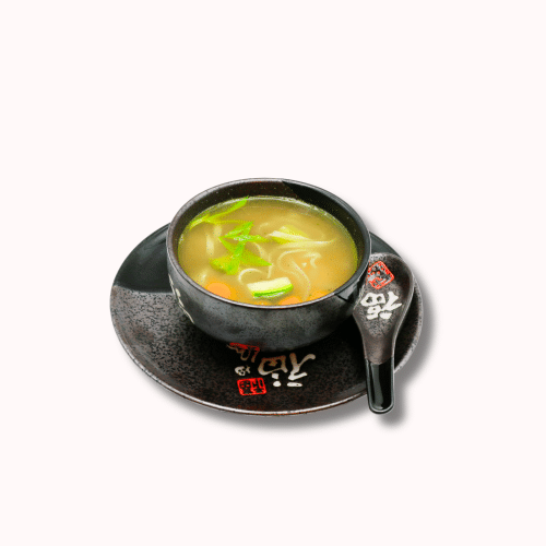 Vegetarische noedelsoep