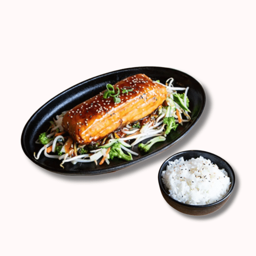Zalm teriyaki