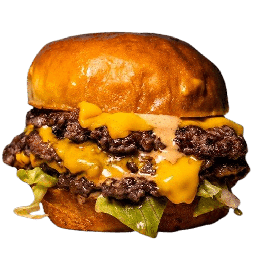 Brioche triple burger