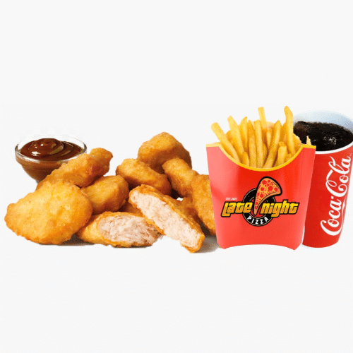 Chicken nuggets menu