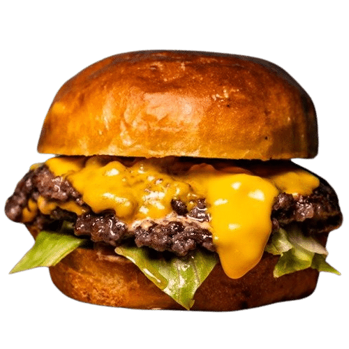 Pain brioché double burger