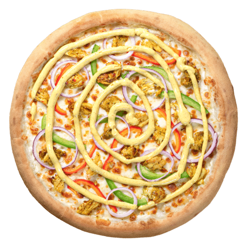 Pizza creamy chicken