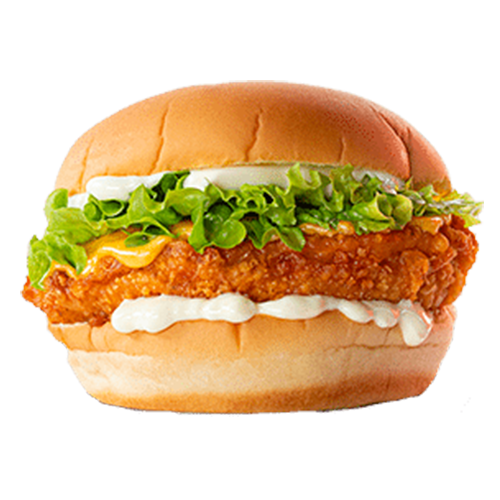 Pain Martin's chicken burger