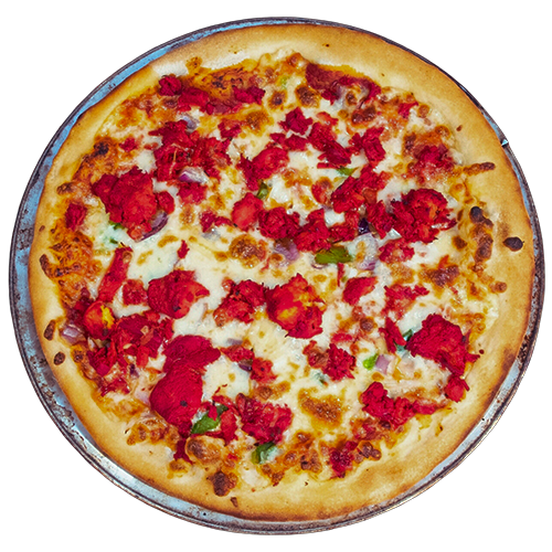 Pizza chicken tandoori