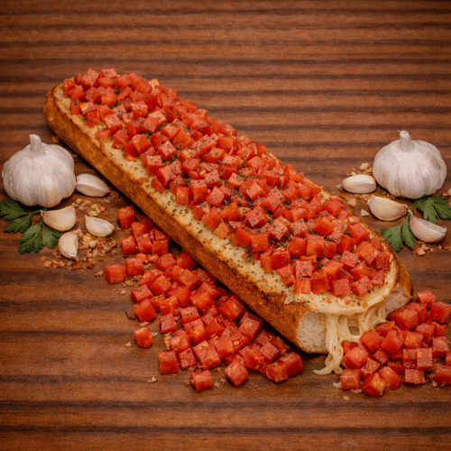 L.baguette kaas & schijfjes tomaat