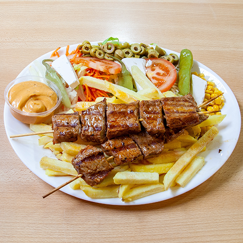 Beef skewer