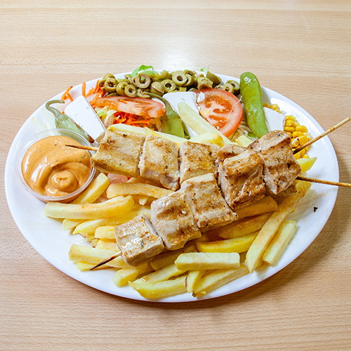 Chicken skewer