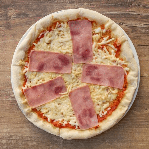 Pizza prosciutto