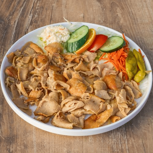 Döner kebab schotel