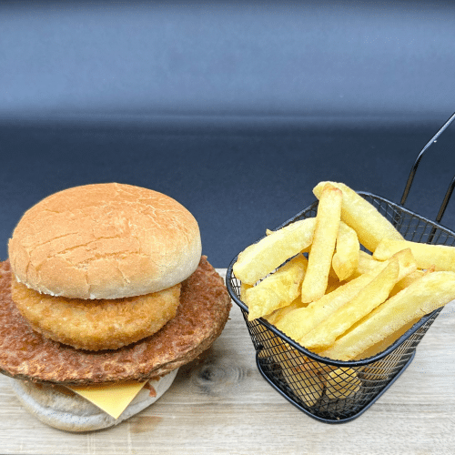 Bicky orange met friet