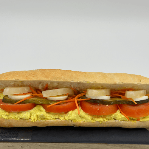 Broodje kipcurry Hawaï