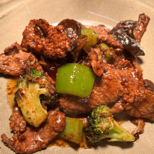 Émincé de bœuf au cumin chinois