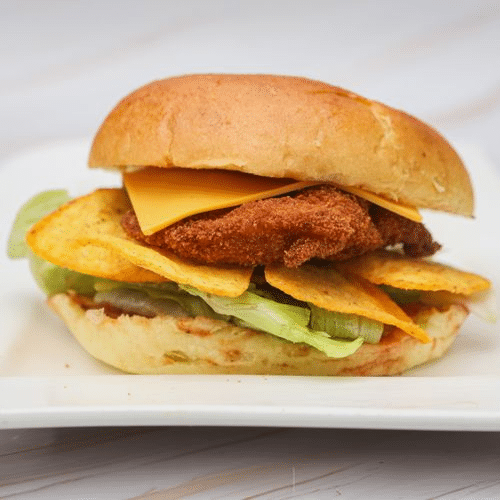 Mexican chickenburger