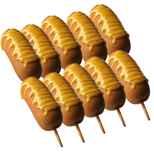 Cheesy Corndog Party 10x