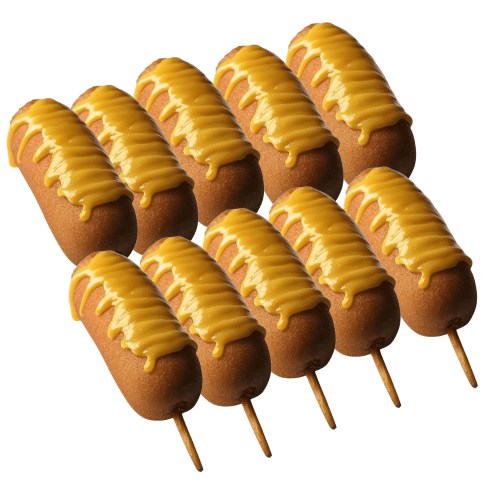 Cheesy Corndog Party 10x