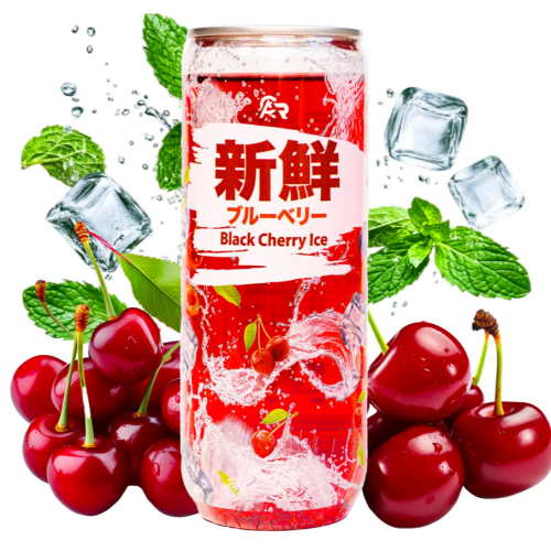 Fresh Drink Black Cherry Ice