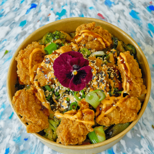 Donburi poulet karaage