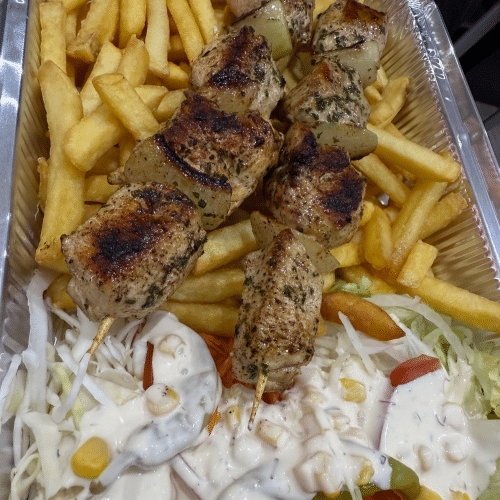 Brochette de poulet