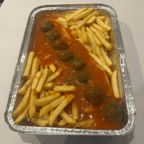 Menu Assiette Boulette sauce tomate