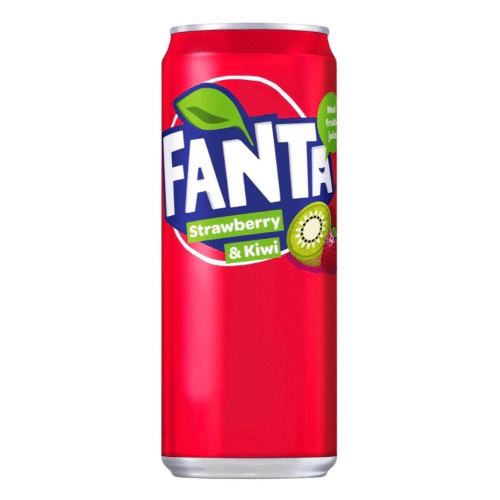 Fanta strawberry & kiwi (33 cl)