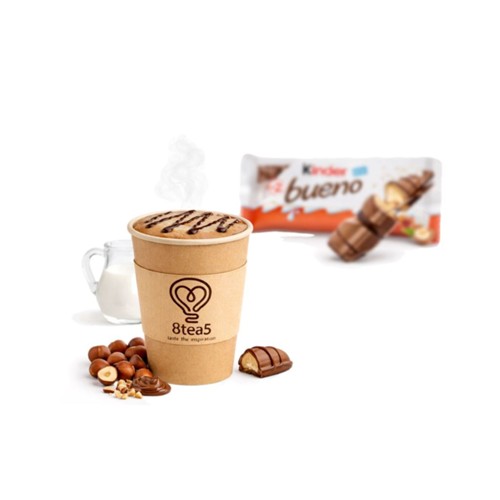 Kinder Bueno milk HOT