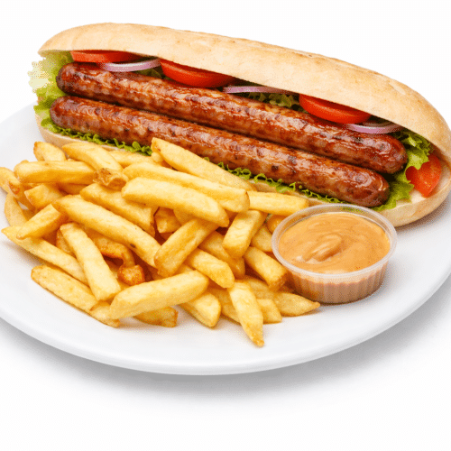 Mitraillette saucisse grecque (2x100g)