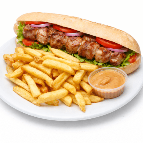 Mitraillette souvlaki