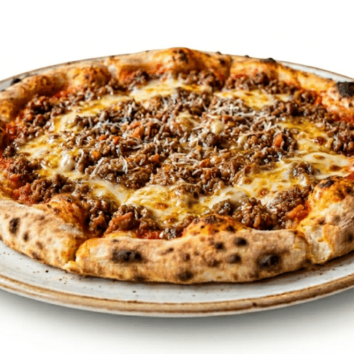 Pizza bolognaise