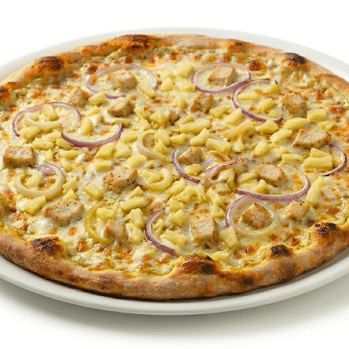 Pizza curry kip