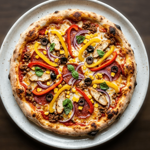 Pizza full option