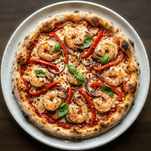 Pizza scampi's