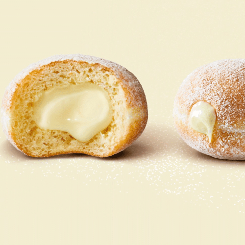 Mini beignet white chocolate