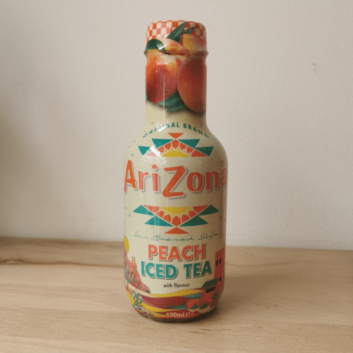 Arizona green tea peach