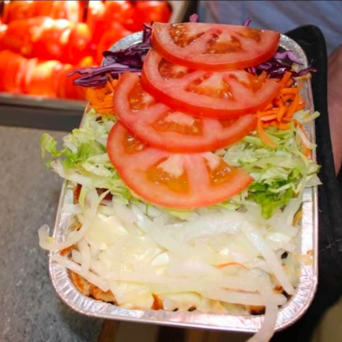 Kapsalon mexicano groot