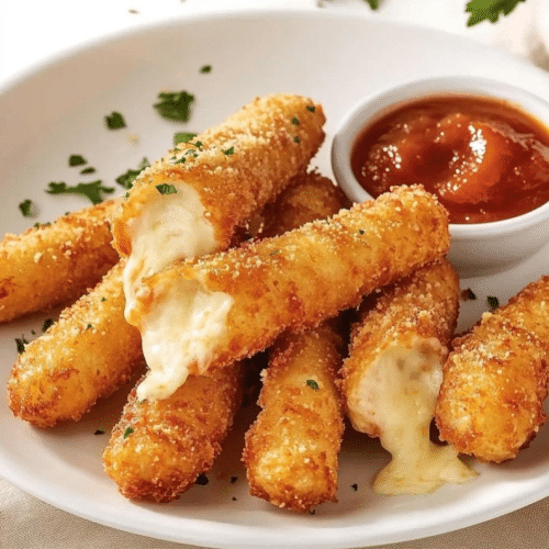 Nieuw mozzarella sticks (6 stuks)