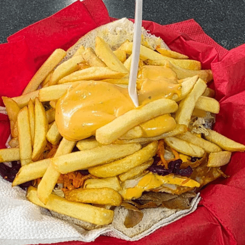 Kebab mix met friet (klein)