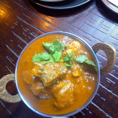 Chicken curry madras