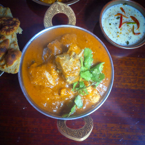 Lamb curry madras