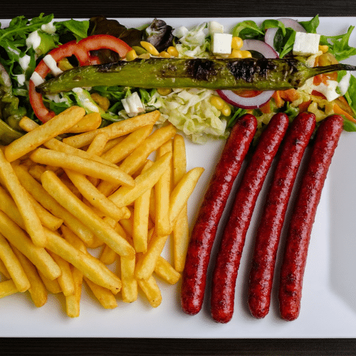 Assiette Merguez