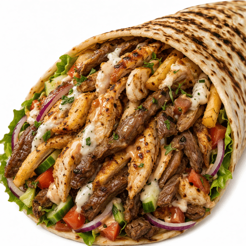 DURUM MIXTE (POULET/BŒUF)