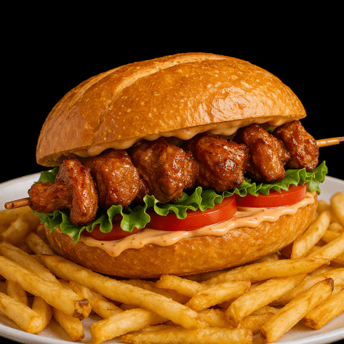 PAIN TURC BROCHETTE DE DINDE