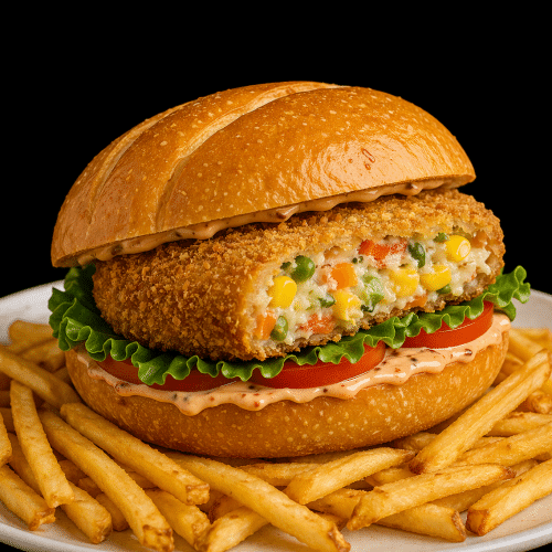 PAIN TURC HAMBURGER VEGE