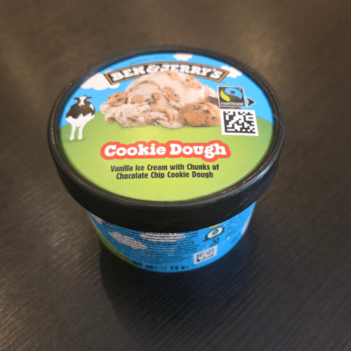 Ben & Jerry mini cup Cookie dough 100 ml
