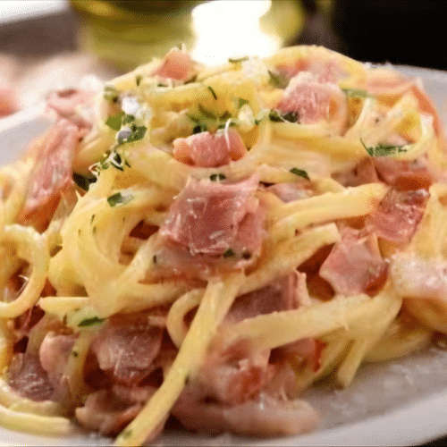 Pasta carbonara