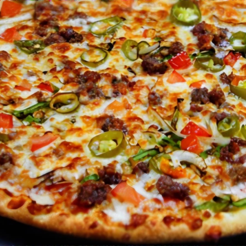 Pizza hot & spicy
