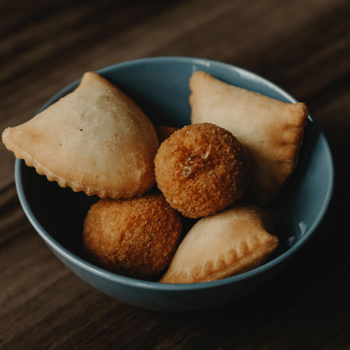 Mini arancini et panzerotti